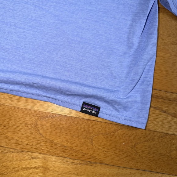Patagonia Capilene Cool Daily Shirt Womens 2XL Blue Long Sleeve Graphic Tee Top - Picture 6 of 10